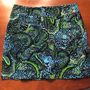 Lilly Pulitzer corduroy skirt. Size 0.